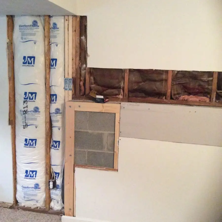Wall insulation replacement during Odor Removal & Deodorization in Beachwood